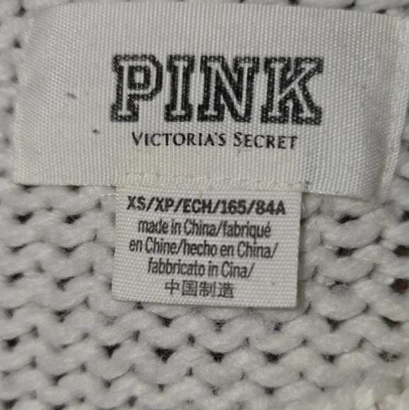 Victoria's Secret PINK Oversized Boyfriend Knit Pullover Sweater - Picture 6 of 12